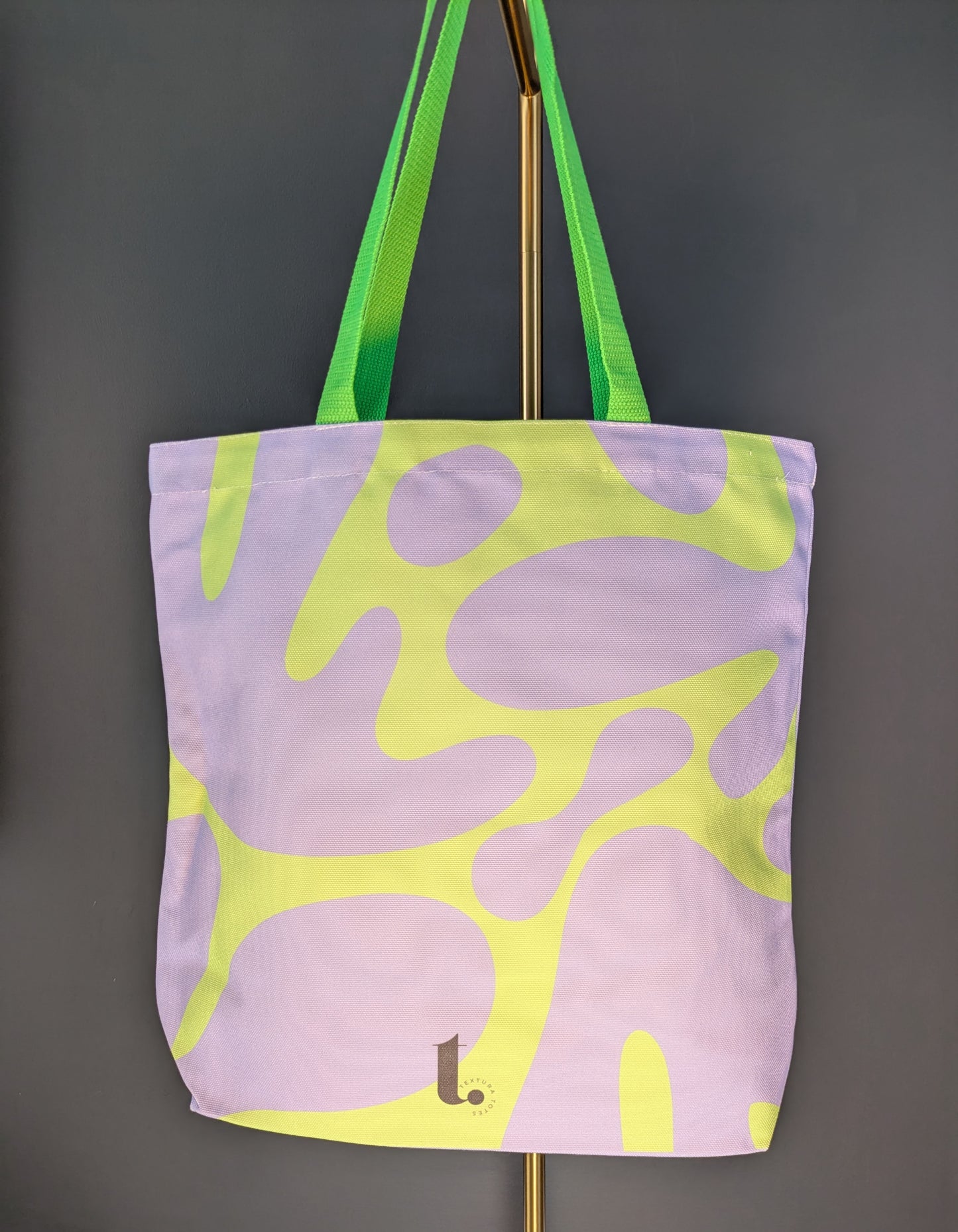 Funky Abstract Tote – Retro & Vibrant