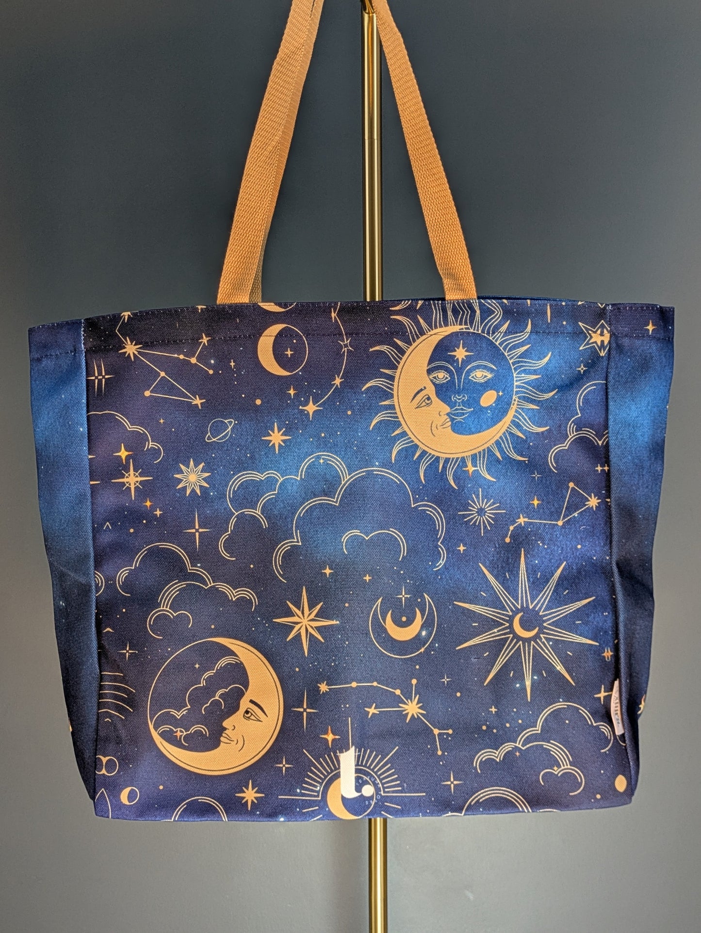 Celestial Sun & Moon Tote – Cosmic & Mystical