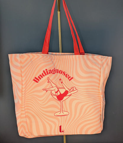 "Undiagnosed" Groovy Tote – Sassy, Relatable & Iconic