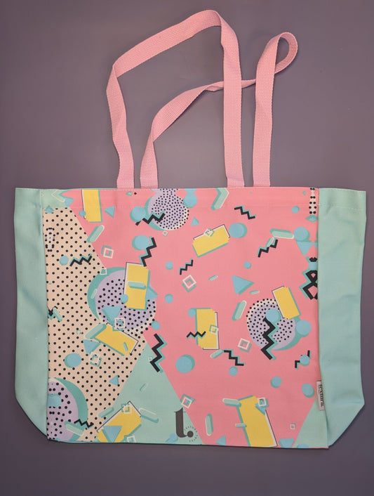 90s Nostalgia Retro Tote – Funky, Playful & On-Trend