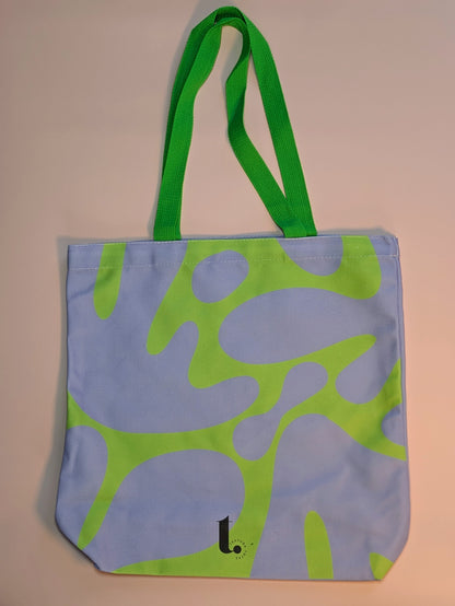 Funky Abstract Tote – Retro & Vibrant