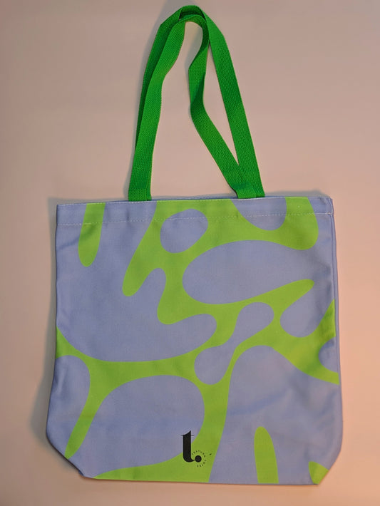 Funky Abstract Tote – Retro & Vibrant