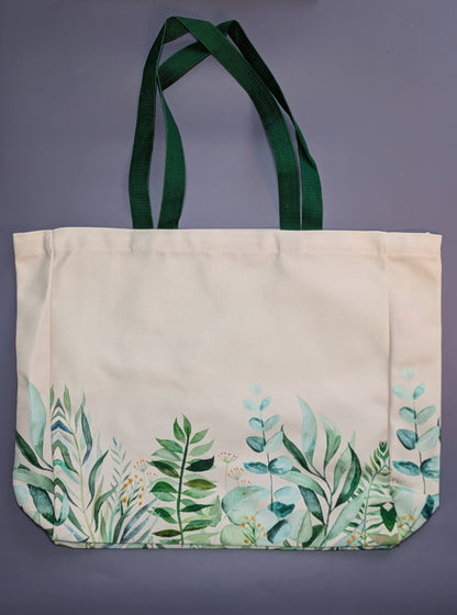 Botanical Garden Tote – Nature-Inspired & Aesthetic