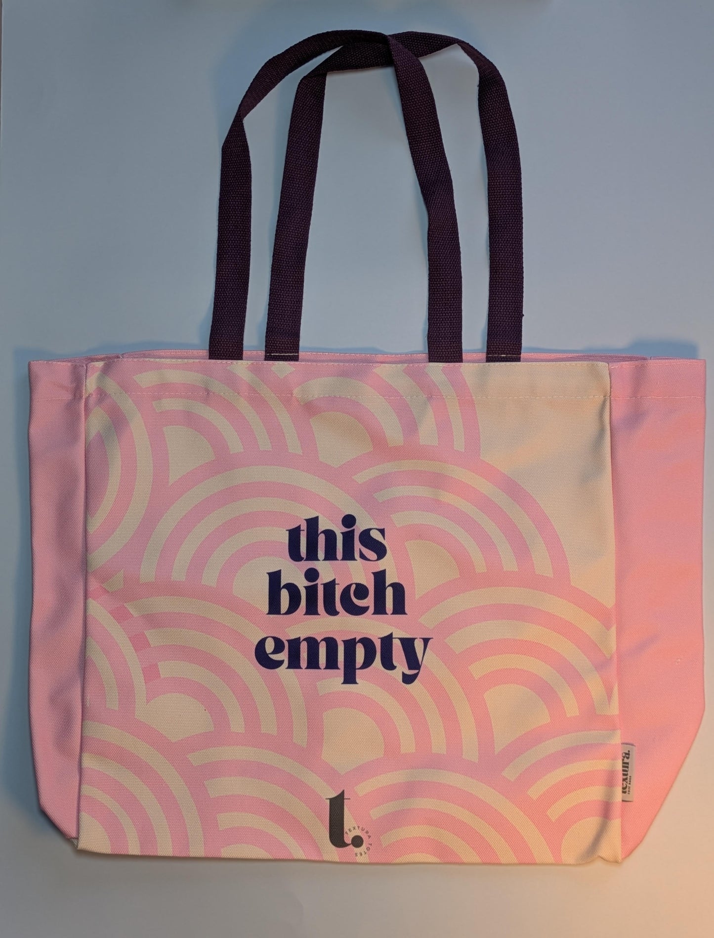 "This Bitch Empty" Iconic Meme Tote – Bold & Unapologetic